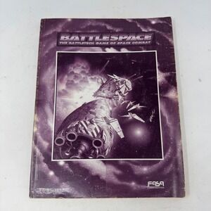Battlespace Rulebook FASA 1701 BattleTech Game of Space Combat Vintage Sci-Fi